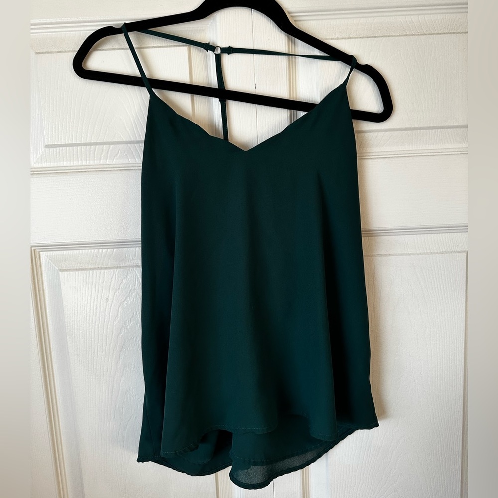 Dark Green Tank Top